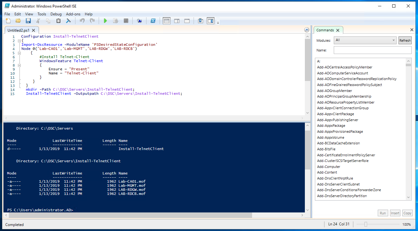 Applying Basic System Configuration Using PowerShell DSC – George Markou